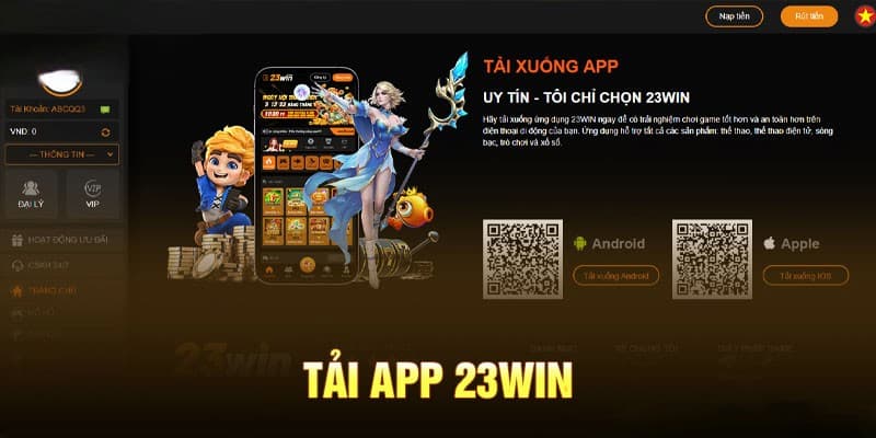 Hướng dẫn chi tiết cách tải app 23win trên các thiết bị phổ biến