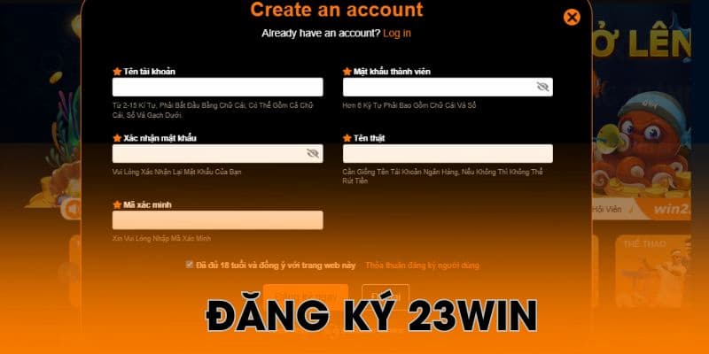 Hướng dẫn sử dụng tài khoản sau khi đăng ký 23win thành công